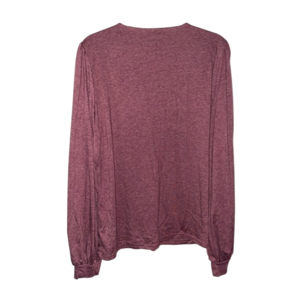 Agnes Urban Mauve Long Sleeve Blouse Size XL NWOT - Picture 3 of 5